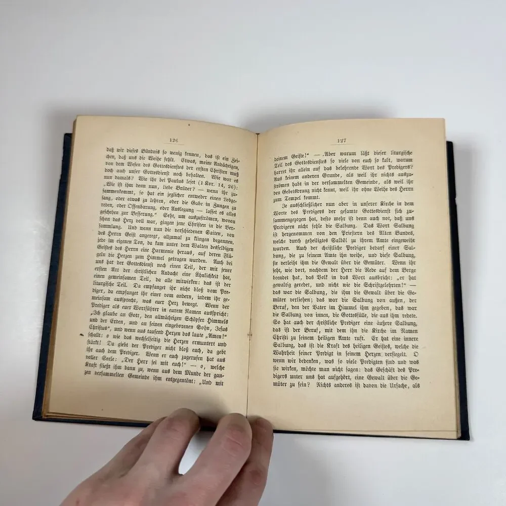 Theological Library by M Zahnolds 1888 Antique Book Ger Lng